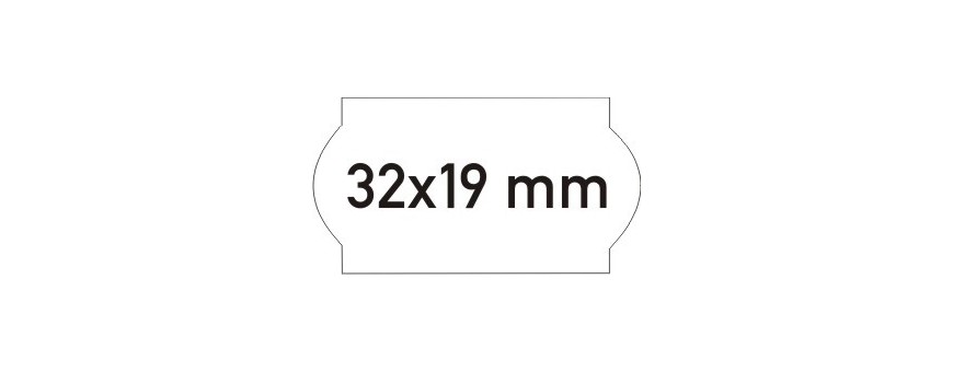 Étiquettes Meto 32x19 MM étiquettes Date Etiquettes TOVEL 32X19 mm Etiquettes BLITZ 